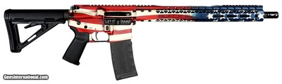 Black Rain Ordnance PATRIOT RIFLE-AMERICAN FLAG 5.56x45mm NATO Semi-Auto 16