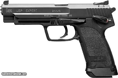 HK USP9 Expert (V1) 9mm, DA/SA, 81000363