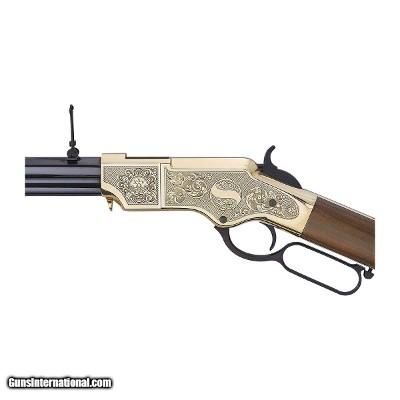 Henry Deluxe Engraved 25th Ann 44-40 Lever Action 24.5