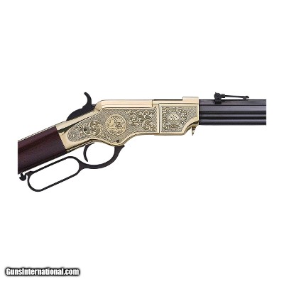 Henry Deluxe Engraved 25th Ann 44-40 Lever Action 24.5