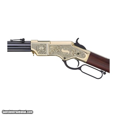Henry Deluxe Engraved 25th Ann 44-40 Lever Action 24.5