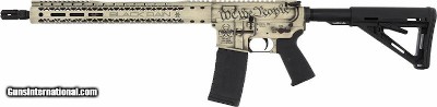 Black Rain Ordnance WE THE PEOPLEBATTLEWORN 5.56x45mm NATO Semi-Auto 16