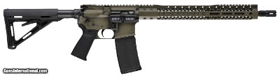 Black Rain Ordnance We The People Green Battleworn 5.56, 16
