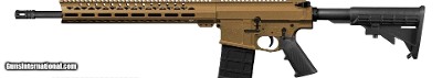 Live Free Armory LF308 AR-10 .308/7.62, Burnt Bronze, Billet Receiver
