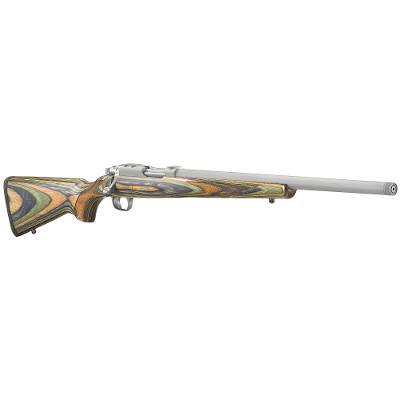 Ruger 77/17 17"WSM Bolt?Action Rifle " Green Laminate Stock