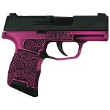 SIG Sauer P365 9mm Pink Filigree Micro Compact with XRAY3 Sights - 1 of 1