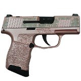 SIG Sauer P365 Rose Gold & Roses 9mm Micro Compact with Night Sights - 1 of 1