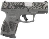 Taurus G3C 9mm Pistol, Zebra Stripe Slide, 12 Round, 3 Mags - 1 of 3