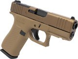 Glock 43X MOS Coyote 9mm Micro Compact Pistol, Optic Ready, 10 Round - 3 of 3