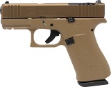 Glock 43X MOS Coyote 9mm Micro Compact Pistol, Optic Ready, 10 Round - 2 of 3