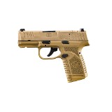 FN Reflex MRD 9mm Micro-Compact Pistol - FDE PVD Finish, Optic Ready, Ambidextrous, Picatinny Rail - 1 of 2