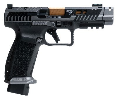 Canik TTI Combat Smoke 9mm Striker-Fired 4.6