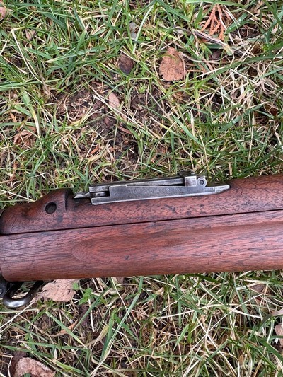 Springfield armory 1899 Krag carbine “updated for knife bayonet and gun sling” Philippine Constabulary carbine. - Image 11 of 15