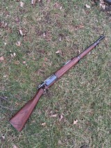 Springfield armory 1899 Krag carbine “updated for knife bayonet and gun sling” Philippine Constabulary carbine. - Image 1 of 15