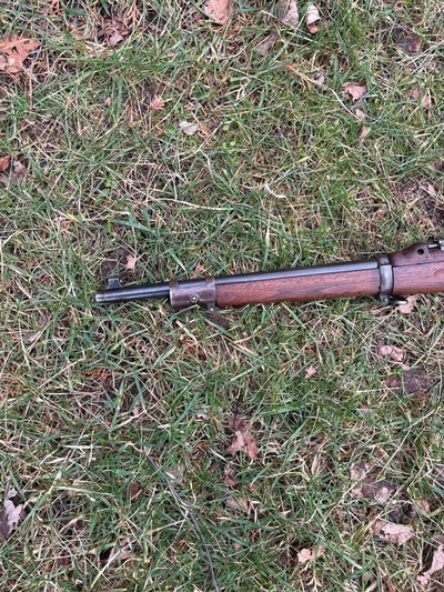 Springfield armory 1899 Krag carbine “updated for knife bayonet and gun sling” Philippine Constabulary carbine. - Image 8 of 15