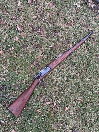 Springfield armory 1899 Krag carbine “updated for knife bayonet and gun sling” Philippine Constabulary carbine. - Image 1 of 15