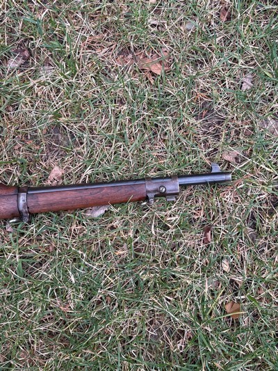 Springfield armory 1899 Krag carbine “updated for knife bayonet and gun sling” Philippine Constabulary carbine. - Image 6 of 15