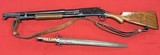 Slam Fire Winchester 1897 Trech Gun w/ Bayone 12 Gauge Shotgun - 2 of 10