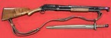 Slam Fire Winchester 1897 Trech Gun w/ Bayone 12 Gauge Shotgun
