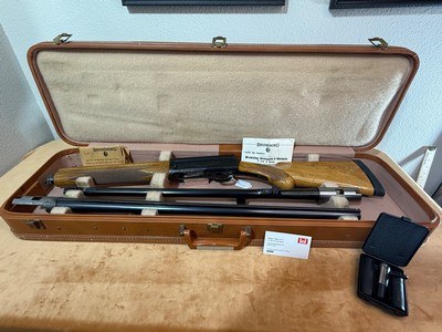 Excellent 1969 Browning Auto-5 two barrel set/case - 12ga