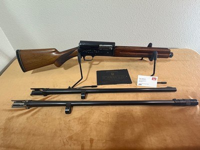 Youth set up - 1960 FN Belgian Browning Auto-5 Sweet 16 with multiple barrels, stocks, and case. - Image 3 of 20