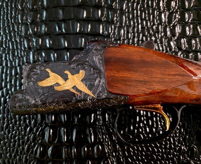 EXTREMELY RARE EARLY BROWNING CITORI GRADE VI ALL FACTORY HAND ENGRAVED - Image 19 of 19