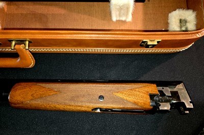CASED BELGIUM BROWNING SUPERPOSED 2 BARREL MATCHED SET - Image 9 of 20