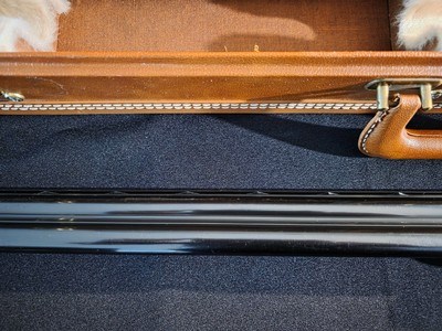 CASED BELGIUM BROWNING SUPERPOSED 2 BARREL MATCHED SET - Image 14 of 20