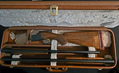 CASED BELGIUM BROWNING SUPERPOSED 2 BARREL MATCHED SET - Image 8 of 20