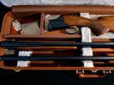 CASED BELGIUM BROWNING SUPERPOSED 2 BARREL MATCHED SET - 1 of 20