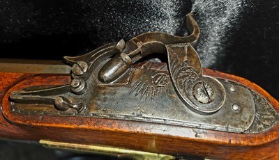 UNIQUE ANTIQUE OCTAGON BARRELED SXS SPORTING CAPE MUZZLE LOADER WITH HAMMER SAFETY MECHANISM - Image 8 of 20
