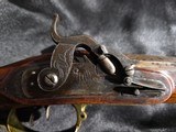 UNIQUE ANTIQUE OCTAGON BARRELED SXS SPORTING CAPE MUZZLE LOADER WITH HAMMER SAFETY MECHANISM - Image 5 of 20