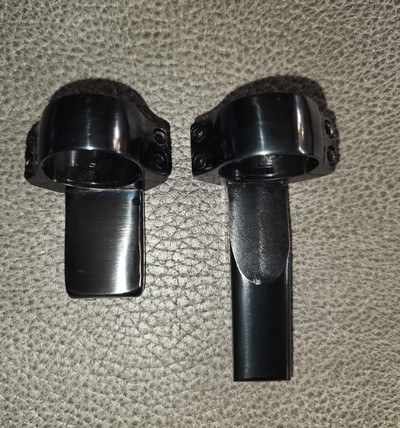 ONE PIECE DETACHABLE CLAW RING AND BASE SET FOR A CLAW MOUNT COLT SAUERDRILLING