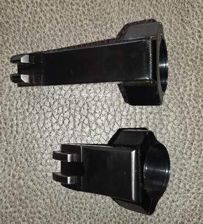 ONE PIECE DETACHABLE CLAW RING AND BASE SET FOR A CLAW MOUNT COLT SAUERDRILLING