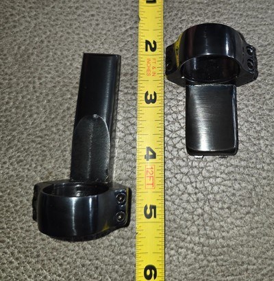 ONE PIECE DETACHABLE CLAW RING AND BASE SET FOR A CLAW MOUNT COLT SAUERDRILLING - Image 9 of 10