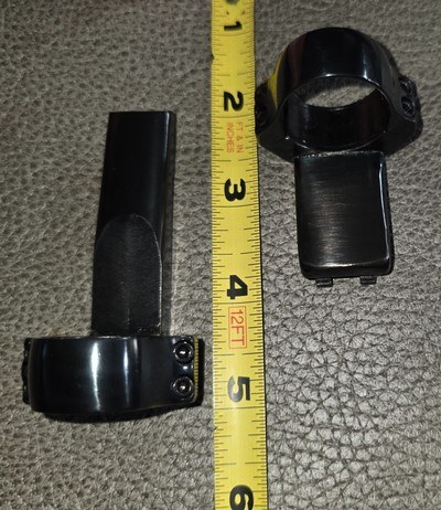 ONE PIECE DETACHABLE CLAW RING AND BASE SET FOR A CLAW MOUNT COLT SAUERDRILLING - Image 10 of 10