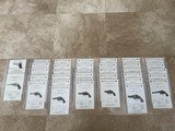 SMITH AND WESSON MODEL 29 UNISSUED* NEVER FOLDED* NEVER USED* FACTORY MANUAL - 7 of 7