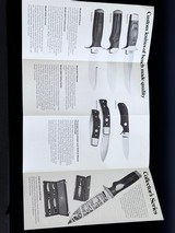 SMITH AND WESSON COLLECTORS KNIVES *
WARRANTY AND BROCHURES - 6 of 8