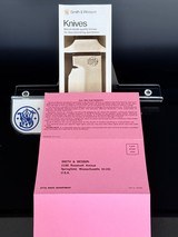 SMITH AND WESSON COLLECTORS KNIVES *
WARRANTY AND BROCHURES - 2 of 8