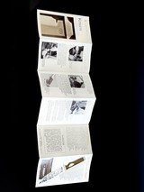 SMITH AND WESSON COLLECTORS KNIVES *
WARRANTY AND BROCHURES - 7 of 8