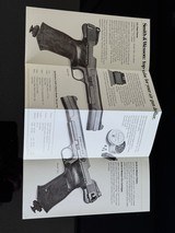 VINTAGE SMITH AND WESSON AIR GUN MODEL
78G / 79G / 80 BROCHURE / WARRANTY CIRCA 1976 - 3 of 6