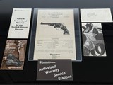 SMITH AND WESSON MODEL 24 1950 TARGET REVOLVER ORIGINAL MANUAL AND DOCUMENTS - 1 of 12