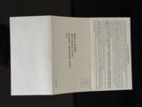 SMITH AND WESSON MODEL 24 1950 TARGET REVOLVER ORIGINAL MANUAL AND DOCUMENTS - 9 of 12