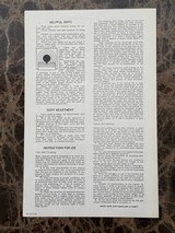 SMITH AND WESSON MODEL 27 UNISSUED FACTORY ORIGINAL REVOLVER MANUAL 3 INCH BARREL - 3 of 8