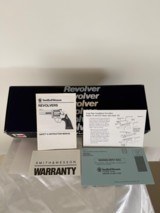SMITH AND WESSON MODEL 29 REVOLVER FACTORY BOX WITH FULL DOCUMENTATION 8 INCH BARREL