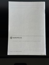 SMITH AND WESSON 5906 SEMI AUTOMATIC PISTOL MANUAL AND DOCUMENTATION FIRST YEAR OF PRODUCTION - 4 of 11