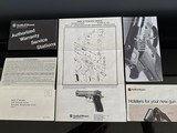 SMITH AND WESSON MODEL 659 SEMI AUTOMATIC MANUAL * WARRANTY * DOCUMENTATION