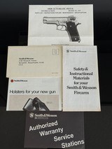SMITH AND WESSON MODEL 659 SEMI AUTOMATIC MANUAL * WARRANTY * DOCUMENTATION - 9 of 10