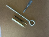 SMITH AND WESSON FACTORY ORIGINAL K-32 REVOLVER CLEANING KIT WITH KNURLED SIGHT TOOL
CIRCA 1940'S - 8 of 9