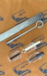 SMITH AND WESSON FACTORY ORIGINAL K-32 REVOLVER CLEANING KIT WITH KNURLED SIGHT TOOLCIRCA 1940'S